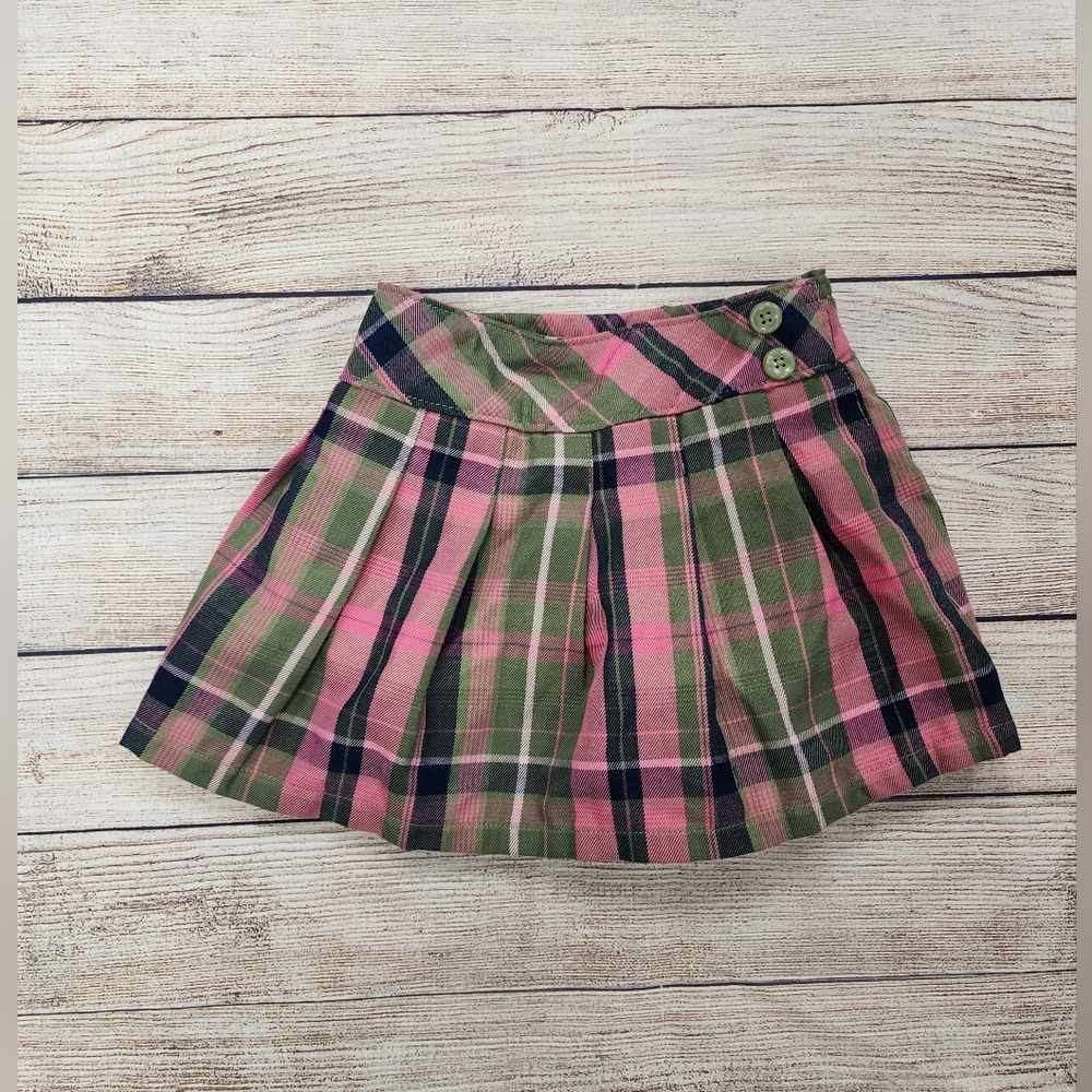 Garanimals Pink Green Plaid Skorts Size‎ 3T